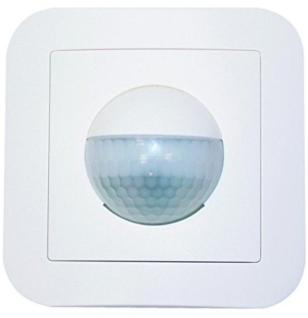 B.E.G. Bewegungsmelder, 0-180°, Unterputz, reinweiß, glänzend, IP20, 2300W