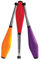 Eureka-Acrobat 52475063 - Jonglierkeulen, Outdoor Spielgerät, 52 cm, 3 Stück