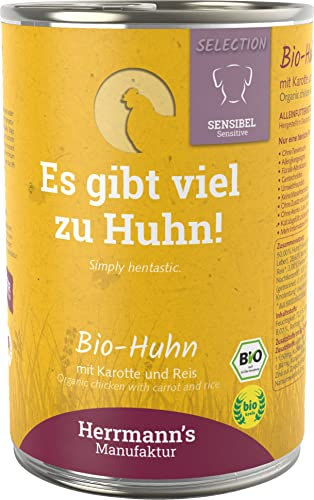 Herrmanns Huhn mit Karotten und Reis, 12er Pack (12 x 400 g)