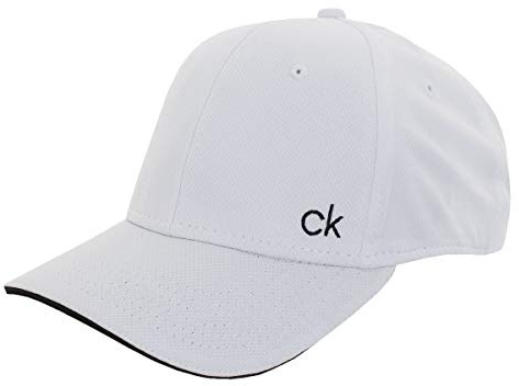 Calvin Klein Golf Airtex Performance Cap - White/Black - OS