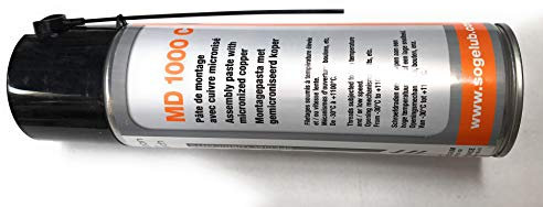 MD 1000 C: pasta di montaggio su base di rame micronizzato.