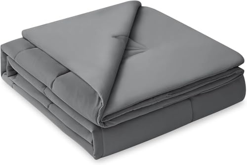 Luxear Cooling Duvet Arc-Chill for Summer, Cool Quilt Blanket Japanese Technology For Sofa Bed, Coverless Duvet Blanket Soft Fabric Breathable Adult Baby Children Pet Dog, Single 200 x 220 Cm, Grey