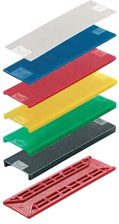 Roto TS11424 Glas-TEC GL-SV Glazing Blocks, White, 100 x 50 x 1 mm