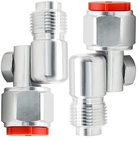 Adaptador giratorio multiángulo para pistolas de pintura Airless. Articulación giratoria multiángulo de aleación