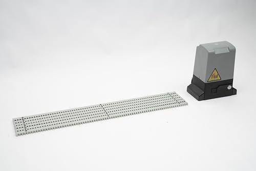 Elektrischer Schiebetorantrieb, 370W Ferngesteuerter Türöffner 220V+Fernsteuerung Türzahnstange Kann es in Villen, kleinen Gemeinden, Fabriken, Schulen, Wohngebieten, Höfen, Bauernhöfen