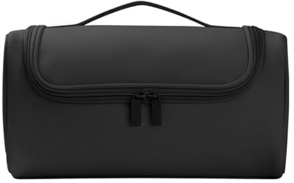 Borsa per asciugacapelli, copertura impermeabile per asciugacapelli, borsa da viaggio asciugacapelli custodia portatile in pelle PU, borsa da viaggio antipolvere per asciugacapelli Supersonic -nero
