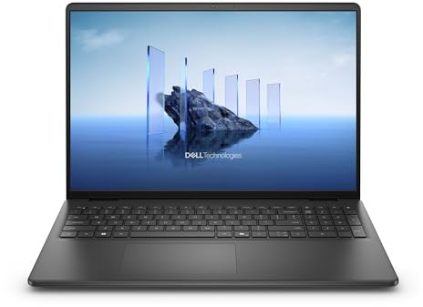 Dell 16 x DC16250 Laptop – 16 inch FHD+ 16:10 (1920x1200), Intel Core 5 Series 1, Intel UHD, 16GB DDR5 RAM, 512GB SSD, Windows 11 Home, Backlit AZERTY Keyboard, Fingerprint Reader – Black