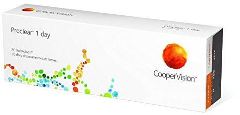 Proclear 1 day, Tageslinsen weich, 30 Stück / BC 8.7 mm / DIA 14.2 / -3.75 Dioptrien