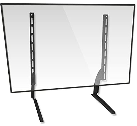 TTAP Universal Height Adjustable Table Top Pedestal TV Stand Metal Legs/TV Feet/Suitable for TV’s Ranging From 20”- 70” / Supports up to 40 Kgs