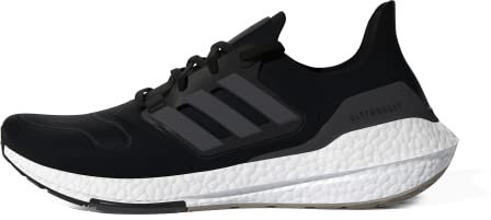 adidas Ultraboost 22 Herren-Laufschuh, Schwarz/Schwarz/Weiß, 48 EU