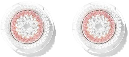 Clarisonic Radiance Facial Cleansing Brush Head Replacement | Compatible with Mia 1, Mia 2, Alpha Fit, Smart Profile Uplift, Alpha Fit X, Pack of 2