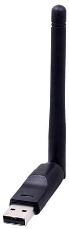 Adaptateur Réseau Sans Fil - Dongle USB | Adaptateur WiFi Pour PC | Clé Wi-Fi | Carte Réseau Sans Fil | Dongles Pour La Connexion À Internet | Adaptateur Wi-Fi Double Bande Avec Antenne À Gain Élevé P