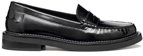 Geox Loafer D Serilda da Donna, Nero, 38 EU, Nero, 38 EU
