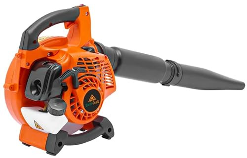 EarthCraft 3-in-1 26CC Gas Leaf Blower, Leaf mulcher and Leaf Vacuum, 450 CFM 200 MPH Gas Powered Leaf Blower for Lawn and Yard Care, Low Vibration 2-Cycle Engine