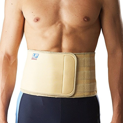 LP Support 715 magnetische Rückenbandage, Größe:Universalgröße, Farbe:natur
