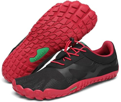 SAGUARO Chaussures Minimalistes Homme Femme Barefoot Chaussures de Trail pour Fitness Randonnée GR.35-48