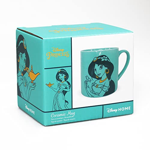 Half Moon Bay - Disney Aladdin Mug - Jasmine Boxed Mug - 325ml - Dishwasher and Microwave Safe - Coffee Mug - Office Mug Mug