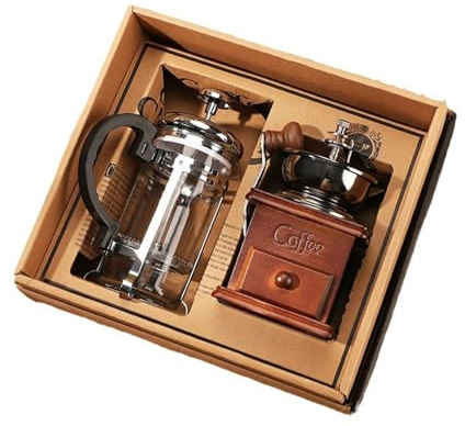 Retro kaffebönor kvarn handkaffekvarn gammaldags antik kaffekvarn justerbar grovhet kaffekvarn födelsedagspresenter för brudtärnor och best man