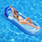 Ayizhiniu Hamaca Inflable Piscina, Colchón Hinchable Piscina, Hamaca Flotante Piscina, Tumbona Hinchable Piscina, Hamaca Agua Inflable, Aplica a Jugando Piscina, Chapoteando, Divirtiéndose (Azul)