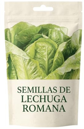 Disfruta Ensaladas Caseras con Semillas de Lechuga Romana DECOALIVE en Huerto Urbano