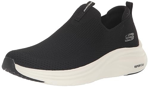 Skechers Vapor Foam True Classic, Zapatillas Mujer, Black Knit Trim, 35.5 EU
