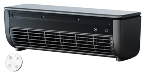 Ventilador Refrigerador de Aire para Habitación,Ventilador De Aire ondicionado De Pared - Dispositivo De Velocidades Ajustable Para Optimización Espacio Interior Exterior Dorm Camping Mesa