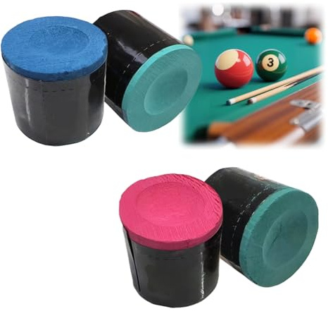 4PCS Pool Chalk,Snooker Chalk,Cue Chalk for Pool Cue Tips,Durable Snooker Cue Chalk,Pool Cue Chalk Set,Essential Snooker Accessories,Pool Table Accessories for Tournaments,Home,Bars,Billiard Gifts