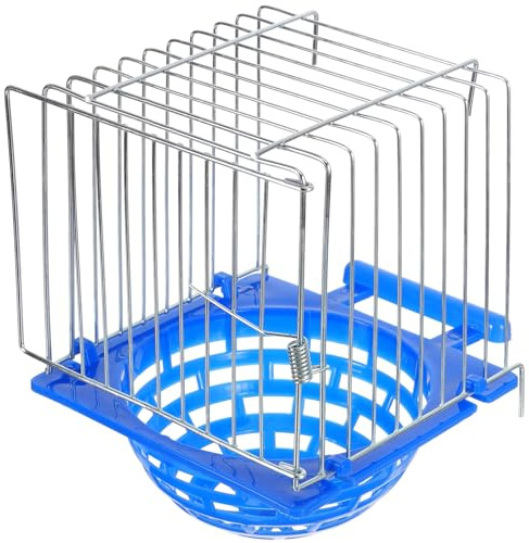 GARVALON Nido per Canarini e Uccelli in Filo di Ferro e Plastica Resistente, Facile da Usare, la Nidificazione la Riproduzione in Gabbia