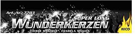 keine Angabe Wunderkerzen, groß 30 cm, 10 Päckchen a 10 Stück = 100 Wunderkerzen
