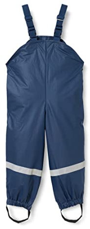 Playshoes Pantalones de Barro, Monos de lluvia para Unisex niños, Azul (Dark Blue), 116