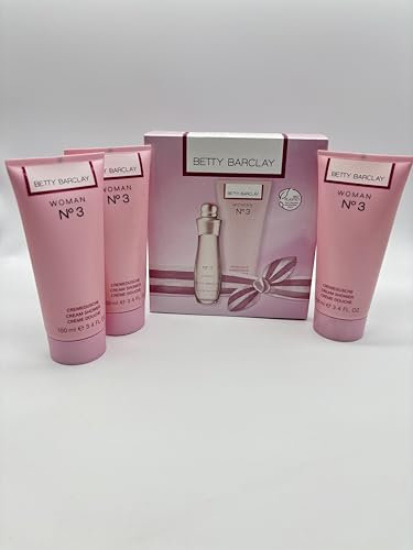 Betty Barclay Woman No 3 Set 15ml Eau de Toilette 4 x 100 ml Duschgel