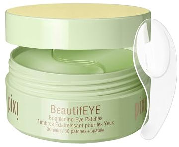 Pixi Beauty BeautifEYE Eye Patches | Patchs Hydrogel Rafraîchissants pour Cernes | Illuminent et Hydratent le Contour des Yeux | 30 Paires / 60 Patchs
