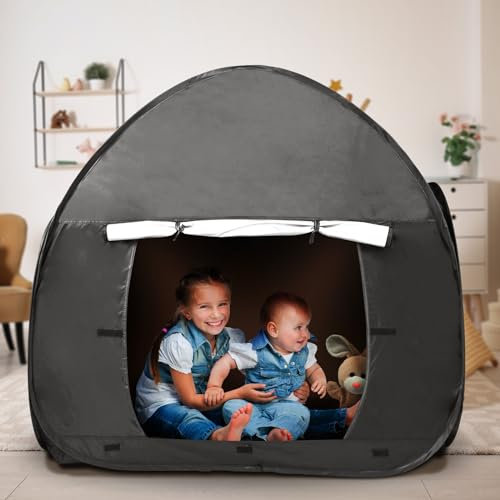 Do-Electr Pop up spielzelt, Sensorisches Zelt für Kinder zum Spielen und Entspannen Hilft bei Angstzuständen und verbessert die Konzentration für Zuhause oder Schule
