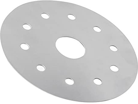 Heat Diffuser Conducting Plate Stainless Steel Induction Converter Disk Steaming Rice Thermal Guide Kitchen Cookware Accessories for Gas Stove Glass Cooktop Magnetic Cookware (Diameter 13.8CM)