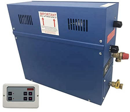 YQVEOT Kit generador de Ducha de Vapor, Sistema de Kit de generador de Ducha de Vapor Comercial Sistema de Gran Capacidad for Uso del hogar 8kw Generador de baño de Vapor para Uso doméstico Comercial