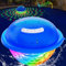 KingSom Altavoz Piscina Bluetooth, Altavoz Flotante para Piscina con Luz RGB, Altavoces de Impermeable IP68,Bass,HD Sonido Estéreo Altavoces Inalámbrico Portátil,TWS Eco Estéreo