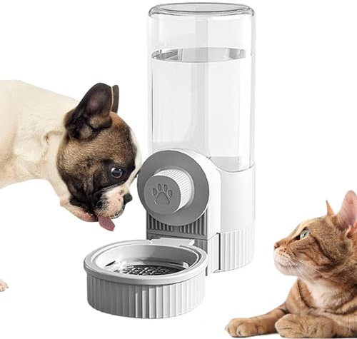 Katzenfutterspender - Futterautomaten, Automatischer Katzenfutterautomat Automatischer Haustierfutterautomat | Trockenfutter-Hängespender, ßes Fassungsvermögen, abnehmbar, für Katzen,