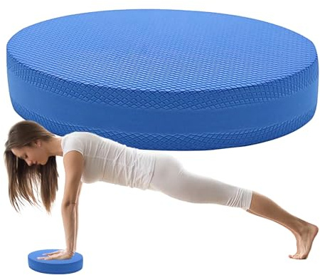 Stability Pad - Workout Stability Cushion Foam Board Exercise Trainer, Training Balance Mat Anti-Slip Foam Cushion Mat for Pilates Dancing