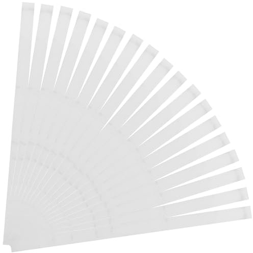 Hoement Lot de 30 Bandes Adhésives de Reliure 12 Mm Support en Maille, Ruban Adhésif de Réparation de Livres, Colle pour Reliure Solide, Fournitures de Bureau pour Documents et Manuels