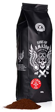 Sons of Amazon - 500g | EXTREMLEY STRONG PREMIUM COFFEE | UK's STRONGEST | Dust Grind