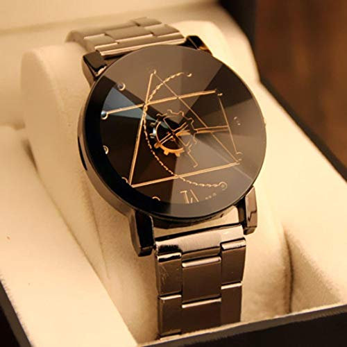 N-K Sale Man Fashion Watch Orologio analogico al quarzo nero economico e durevole nel tempo usato, pratico e pratico