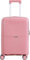 Pierre Cardin - Valigia Trolley rigido con rotelle girevoli 55x38x20 (Rosa cipria)