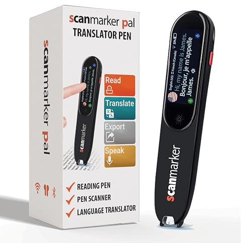 Scanmarker Pal – Stift Scanner, Übersetzungsstift & Lesestift mit Text-zu-Sprache | Übersetzer Stift für über 100 Sprachen | Scanstift für Schule, Reisen, Legasthenie & digitales Lernen