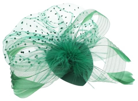VALICLUD Sombrero De Novia Sombrero Para Fiesta De Té Con Pinza Para El Cabello Velo Adorno Para El Cabello De Novia Tocado Diadema Adorno Para El Cabello De Boda Velo De Jaula Para