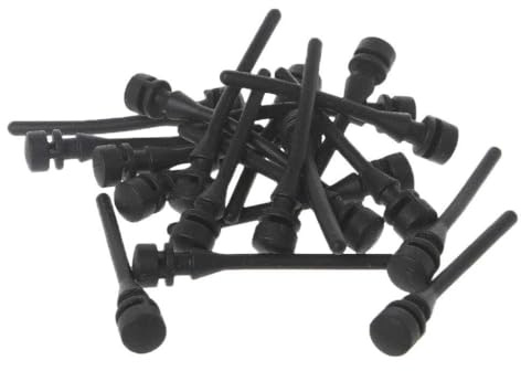 Wdbild PC For Case Fan Screw CPU Fans Mouting Pin Soft Silicone Anti Noise Reducing Screws 20 PCS Laptop Cooler Cooling Blower Fan Heatsink Radiator Holder Base Mounting Bracket Case Rack