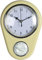OOTB Wanduhr »Kitchen« Retro 50er Jahre Design mit Kurzzeitwecker (Beige)