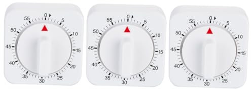 Alipis 3pcs Cooking Timer Lcd Kitchen Timer Easy to Operate No Battery Required