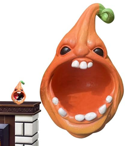 LearnLyrics Conteneurs d'Halloween, boîte de rangement pour Halloween, porte-collations en résine - Petite statue pour Halloween, fêtes d' , bonbons ou acides, récipients à bonbons pour la