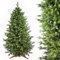 Evergreen Tree® Künstlicher Weihnachtsbaum 180 cm - Naturgetreue 100% Spritzguss Weihnachtsbaum mit Holzständer, Made in EU - Tannenbaum Künstlich Artificial Christmas Tree