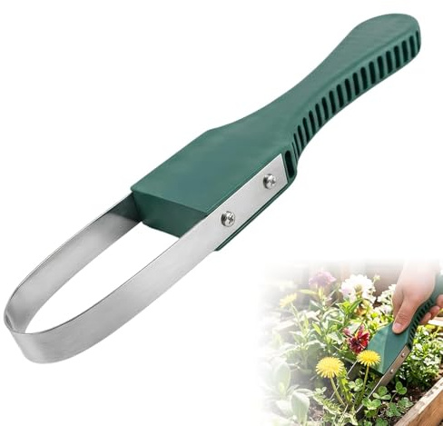 MOERAE Ogrässticka, handträdgårdskla, ogrässkärare med stjälk, trädgårdsverktyg, ogräs, lämplig för ogräs, lossa jorden, växter och för andra trädgårdsarbete